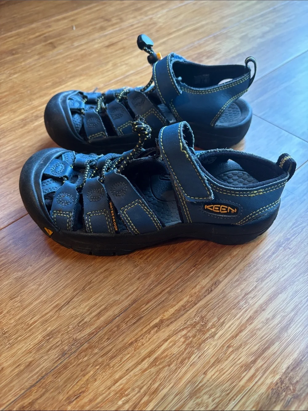 Keen Kids Navy and Black Closed-Toe Outdoor Sandals